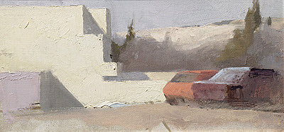 Gefter - cars parked by the house