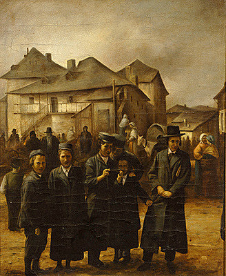 Unknown artist - Shteitel in Poland