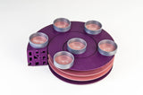 The Zelig spiral Seder Plate