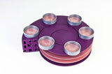 The Zelig spiral Seder Plate