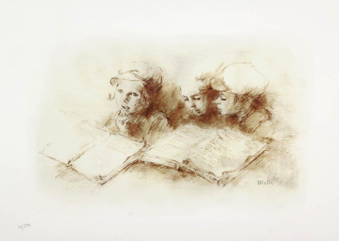 Malla Carl - Children learning in Chaider