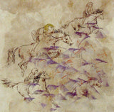 Malla Carl - Pharoah and his army pursuing the Israelites
