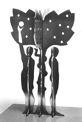Adam and Eve by Israel Hadani