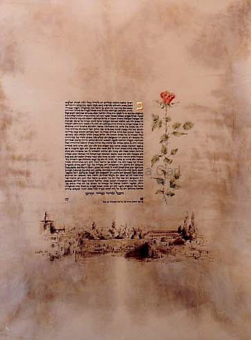 Malla Carl - Kotel Ketubah