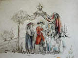 Malla Carl - Dutch Portugese Ketubah Etching