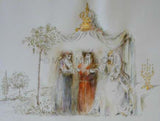 Malla Carl - Chassidic Ketubah - Original on Parchment