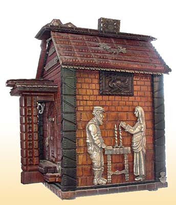 Tzedaka box by Boris Zelniker