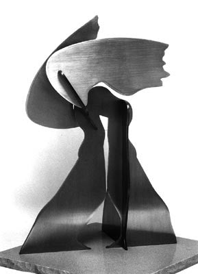 Jacob struggling with the angel by Israel Hadani